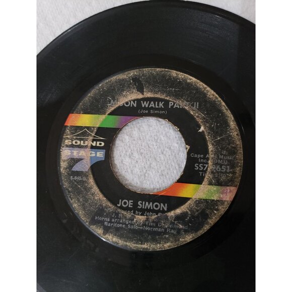 Vinyl albums (lot of 3) - 45 RPM - Staple Singers, Earth Wind & Fire, Joe Simon - Picture 3 of 13